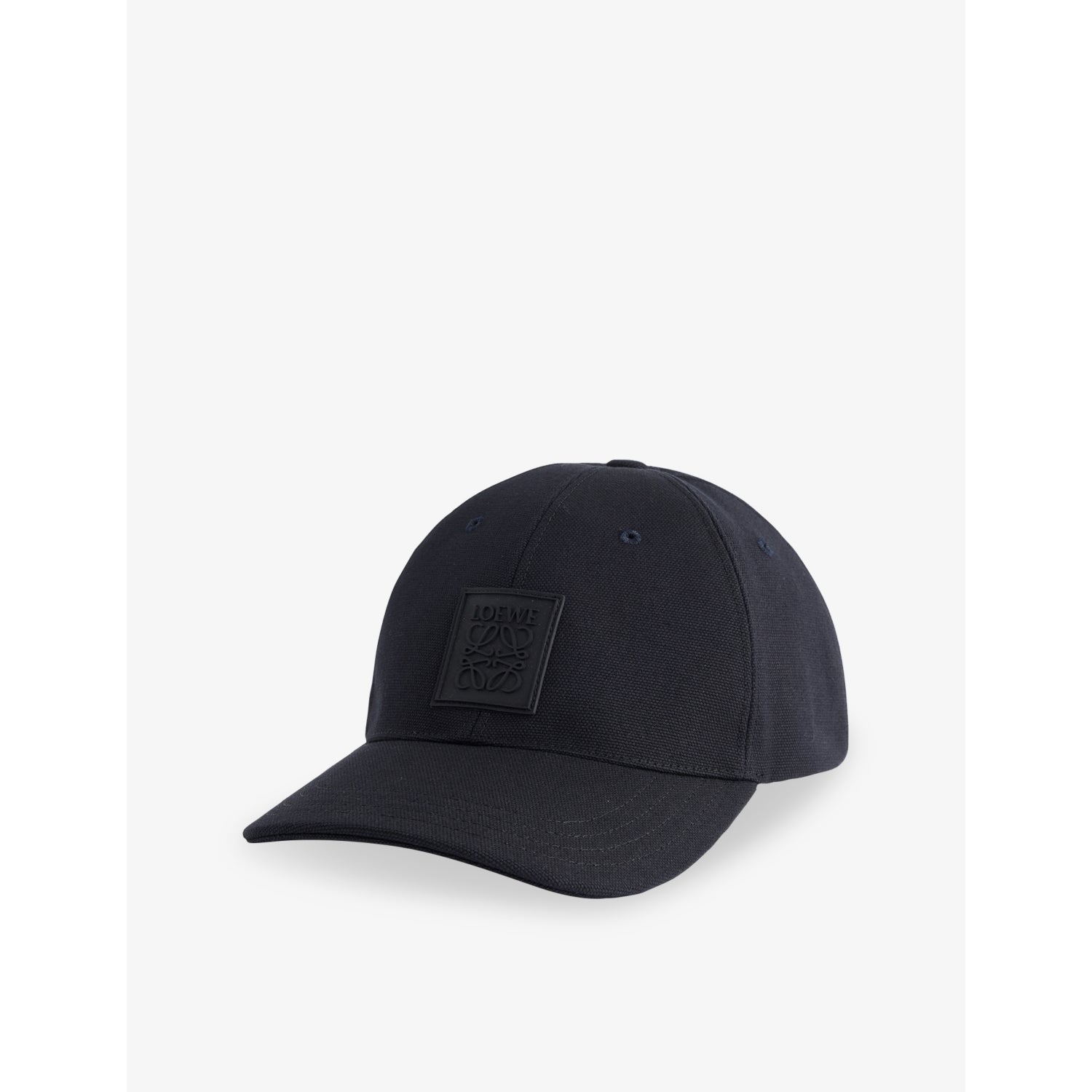 Branded-Patch Cotton-Canvas Cap - S