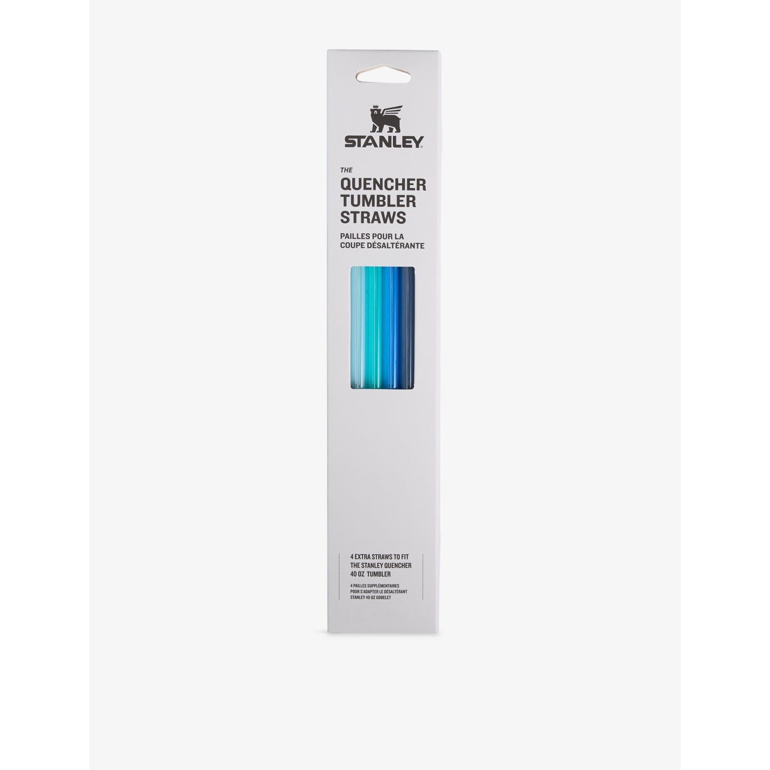 Stanley plastic tumbler straws Quencher H2.0 FlowState pack of four, UK version