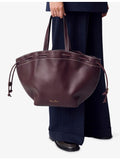 Claudie Pierlot leather tote shoulder bag with gold hardware - British product