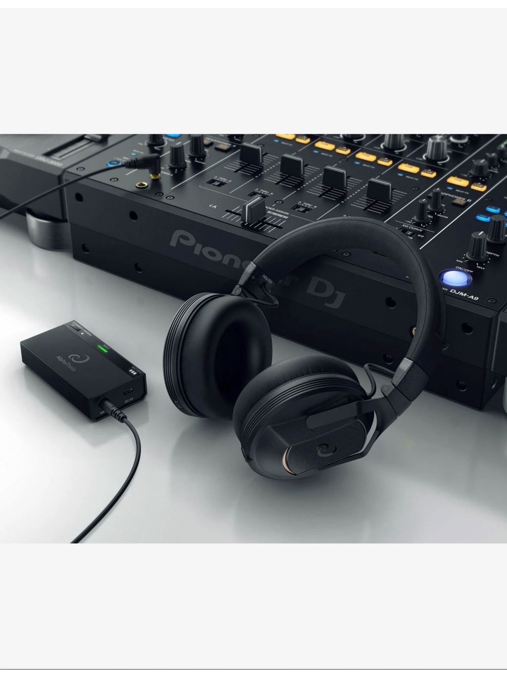 Pioneer DJ wireless DJ headphones HDJ-F10-TX, imported from the UK