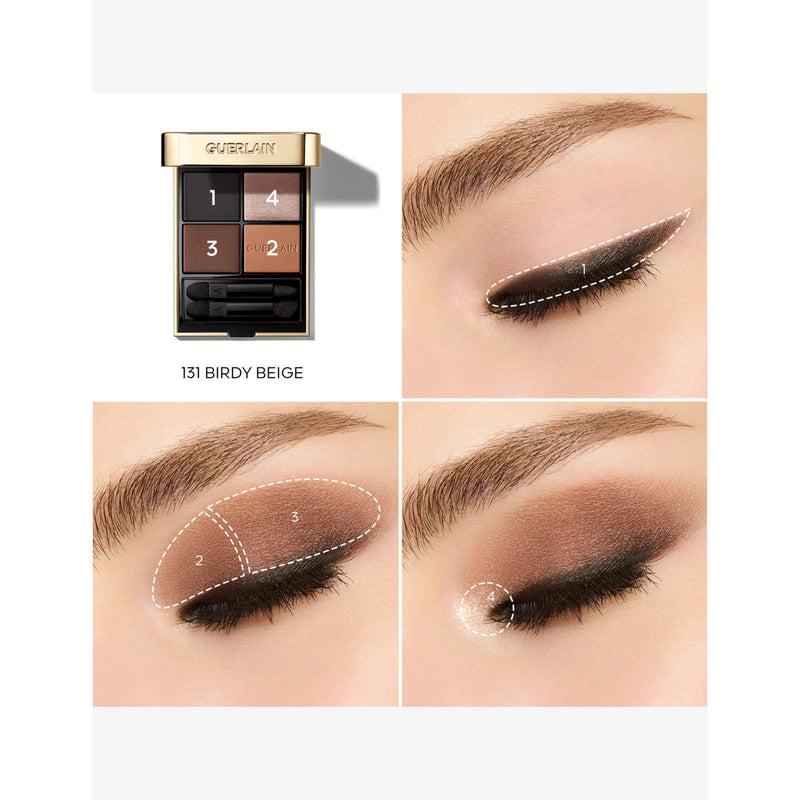 Guerlain Ombrés G-Quad eyeshadow palette 6g - British product