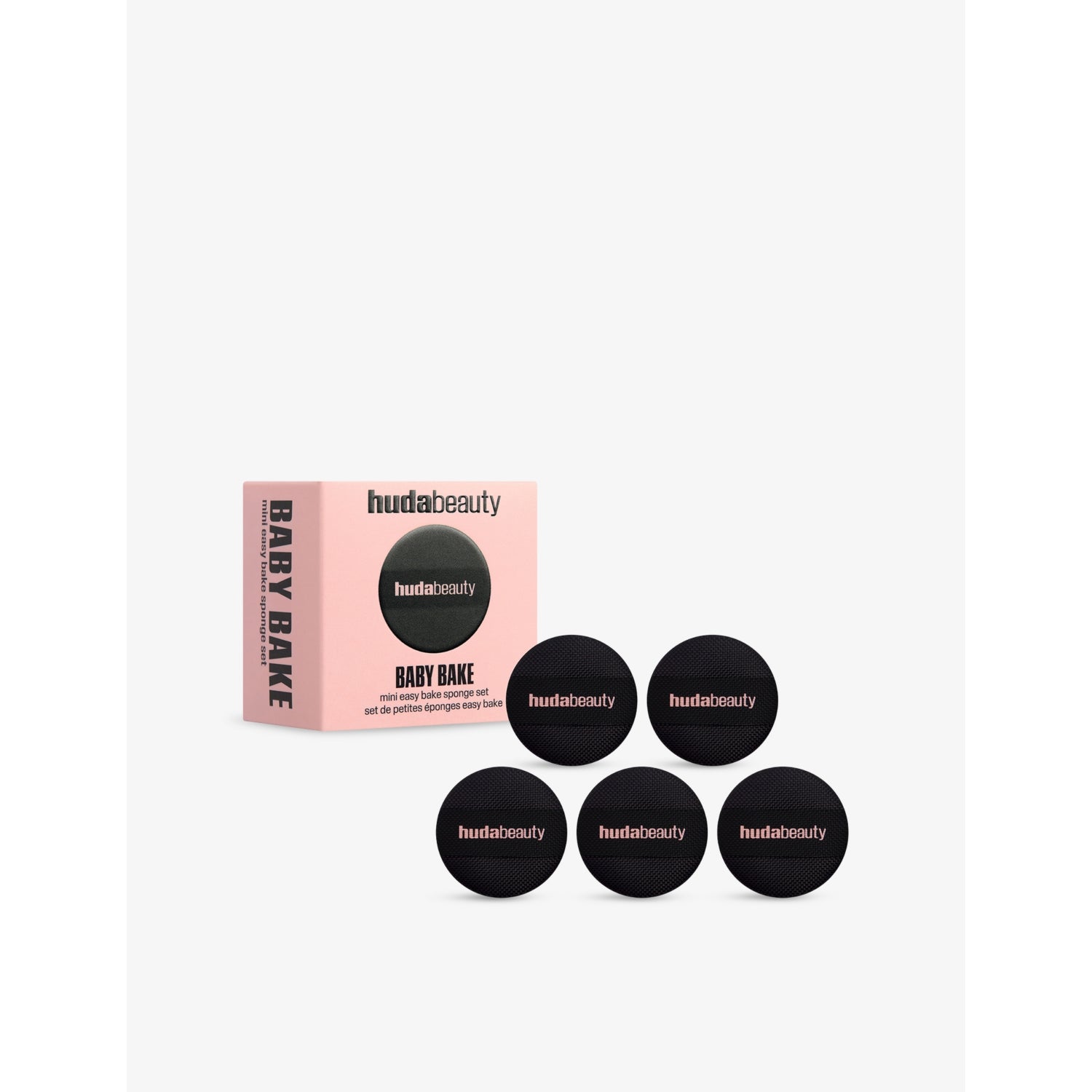 Huda Beauty Mini Easy Bake Sponge Set 5 sponges - British product