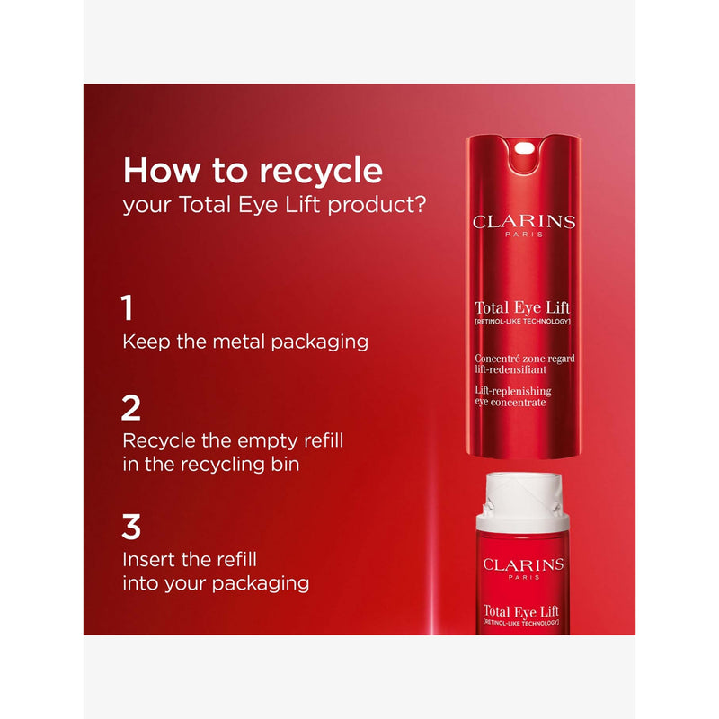 Clarins Total Eye Lift refill 15ml - British product
