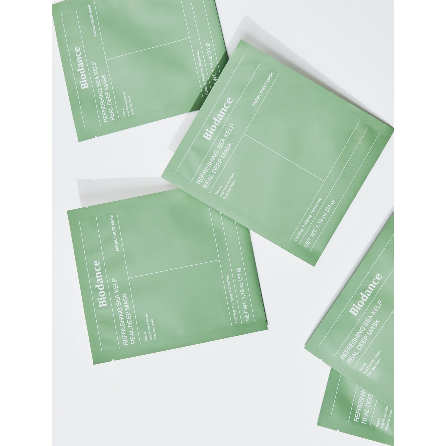 Biodance Refreshing Sea Kelp Deep Masks 4 pack - British product