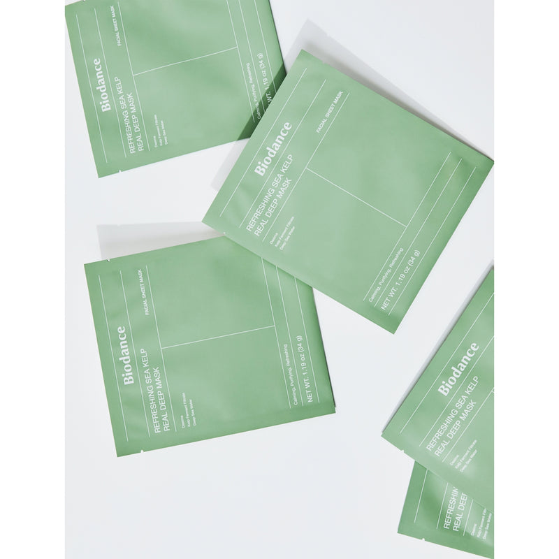 Biodance Refreshing Sea Kelp Deep Masks 4 pack - British product