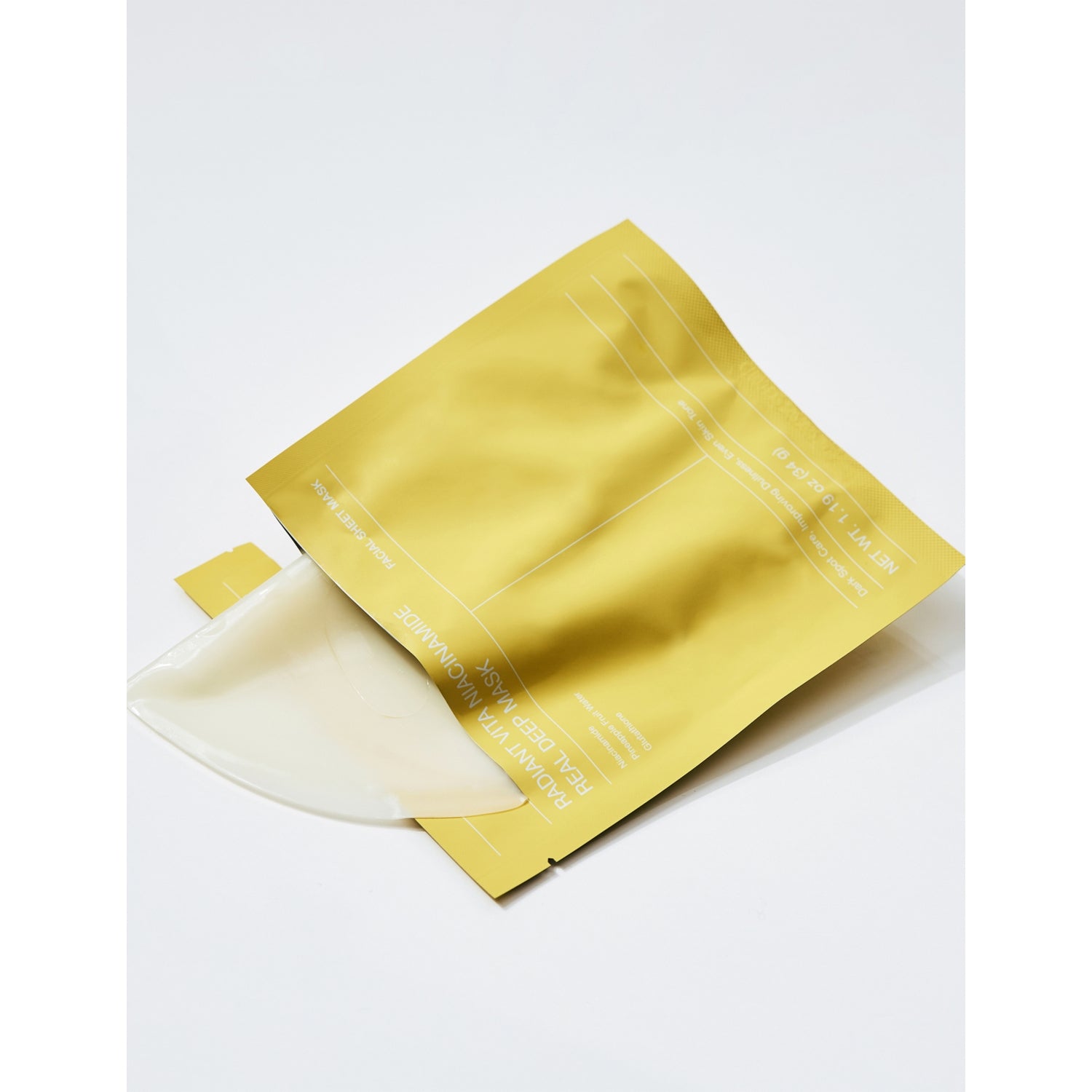Biodance Radiant Vita Niacinamide face masks 4 pack, imported from the UK