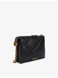 Kurt Geiger London Kensington Puff leather pouch bag, imported from the UK