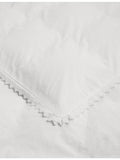 Tekla Anais cotton duvet cover with embroidered trim (British brand)