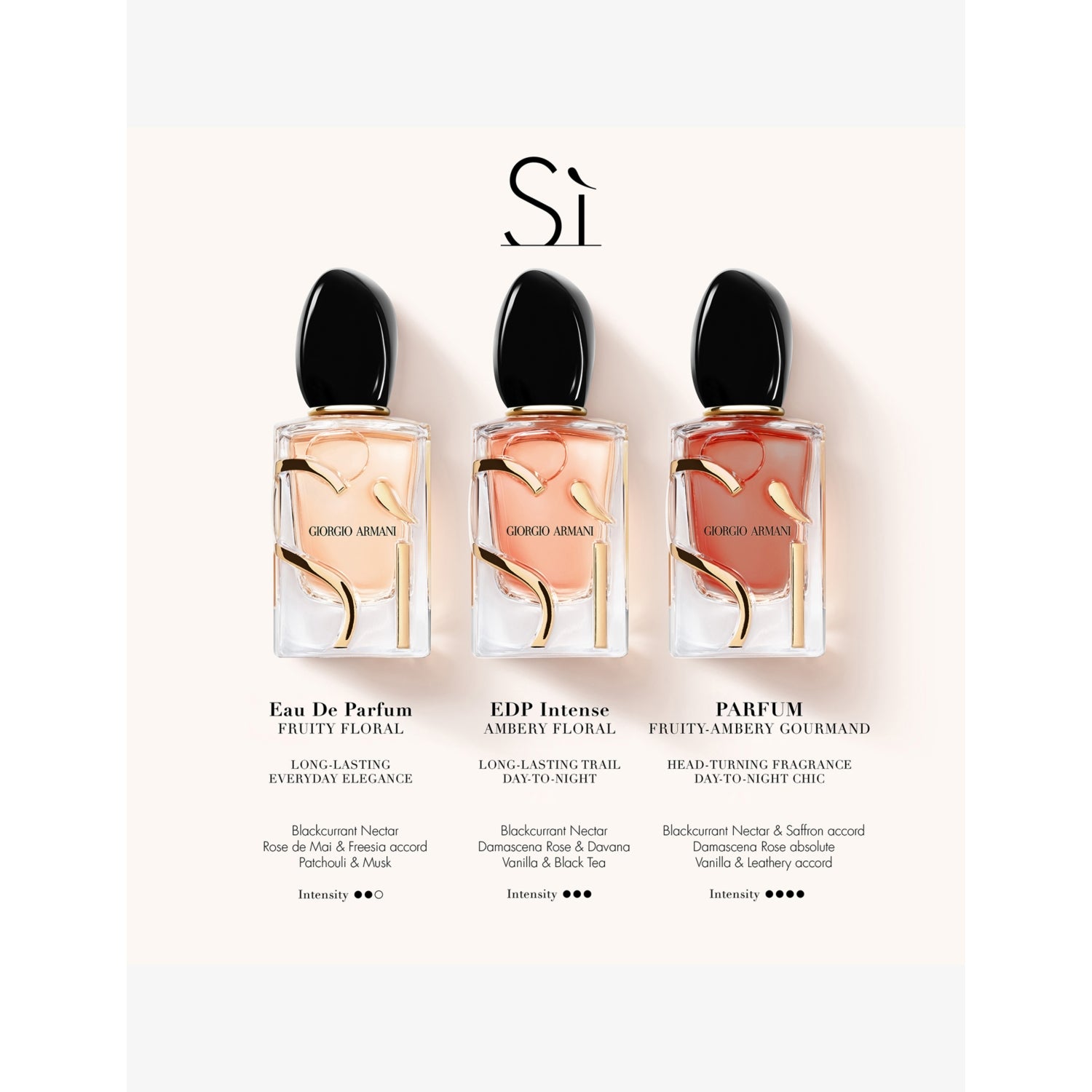 Giorgio Armani Si Parfum 100ml, imported from the UK