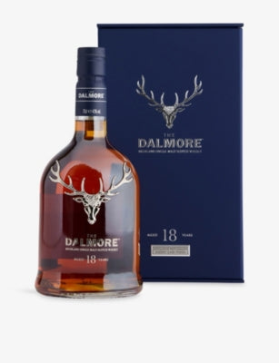 Dalmore 18 Year Old single malt Scotch whisky 700ml, UK version