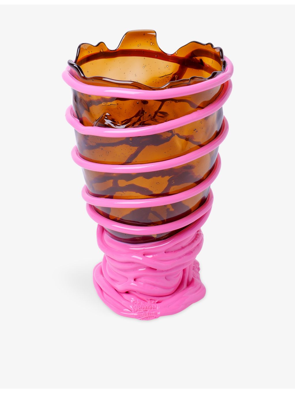 Corsi Design Pompitu II medium resin vase 26cm, imported from the UK