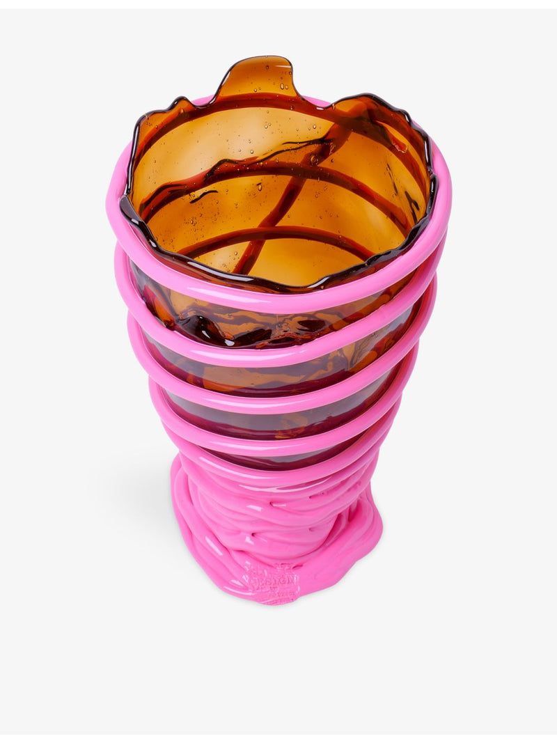 Corsi Design Pompitu II medium resin vase 26cm, imported from the UK