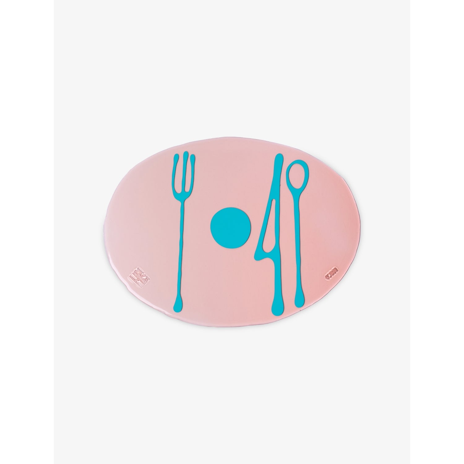 Tables Mates Fish Design resin cutlery placemat 50cm, UK version