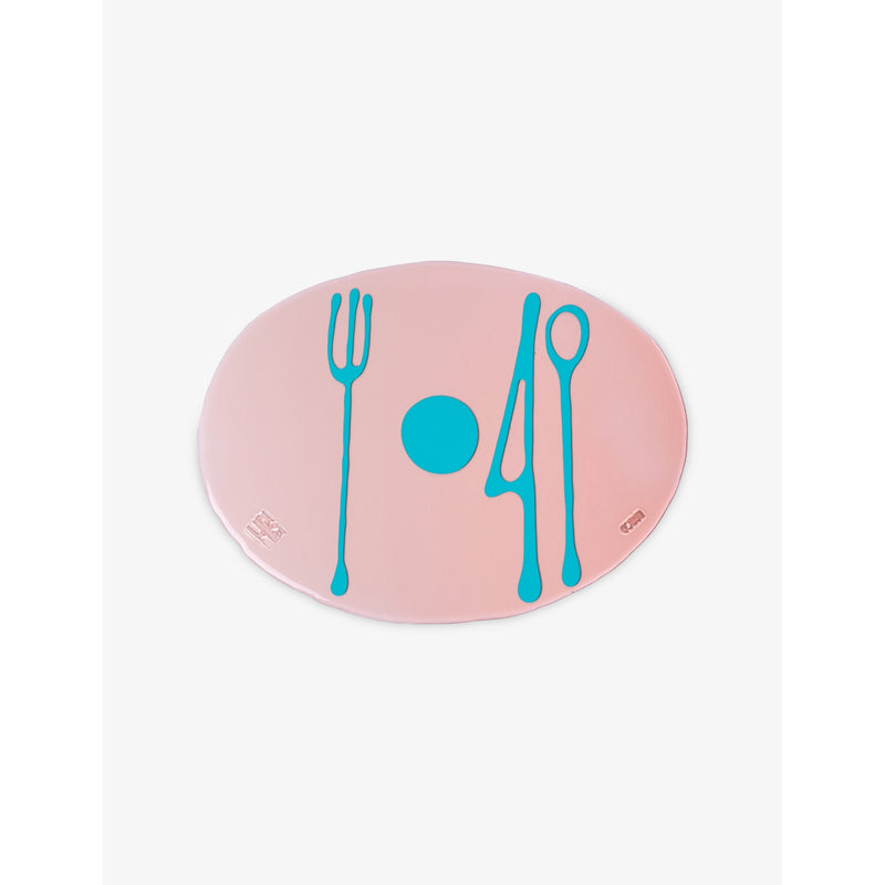 Tables Mates Fish Design resin cutlery placemat 50cm, UK version