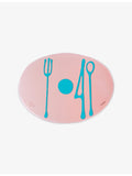 Tables Mates Fish Design resin cutlery placemat 50cm, UK version