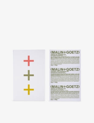 selfridges MALIN+GOETZ The Body Bar Trio Cleansing Bar Set 3 x 140g- Buy online at McGrocer