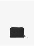 Sandro Zippd Cord leather wallet compact 8cm - British product