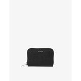 Sandro Zippd Cord leather wallet compact 8cm - British product