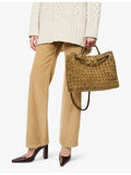 Bottega Veneta Andiamo medium suede tote bag (British brand)