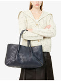 Bottega Veneta Pinacoteca leather tote bag large (British brand)