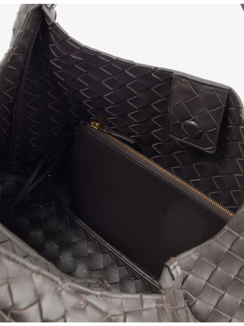 Bottega Veneta Campana large leather shoulder bag, imported from the UK