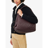 Bottega Veneta Intrecciato large shoulder bag in lamb leather - British product