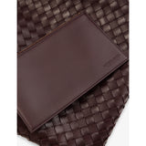 Bottega Veneta Intrecciato large shoulder bag in lamb leather - British product