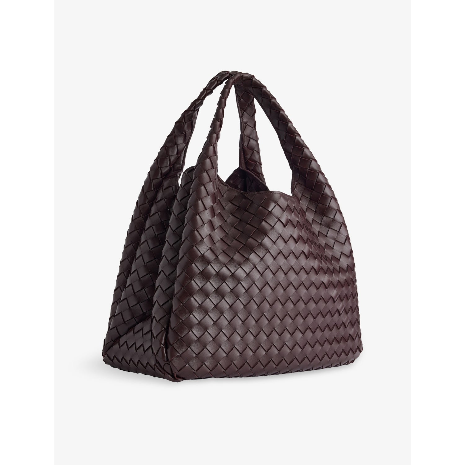 Bottega Veneta Intrecciato large shoulder bag in lamb leather - British product