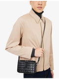 Bottega Veneta leather cross-body bag with woven design - British product
