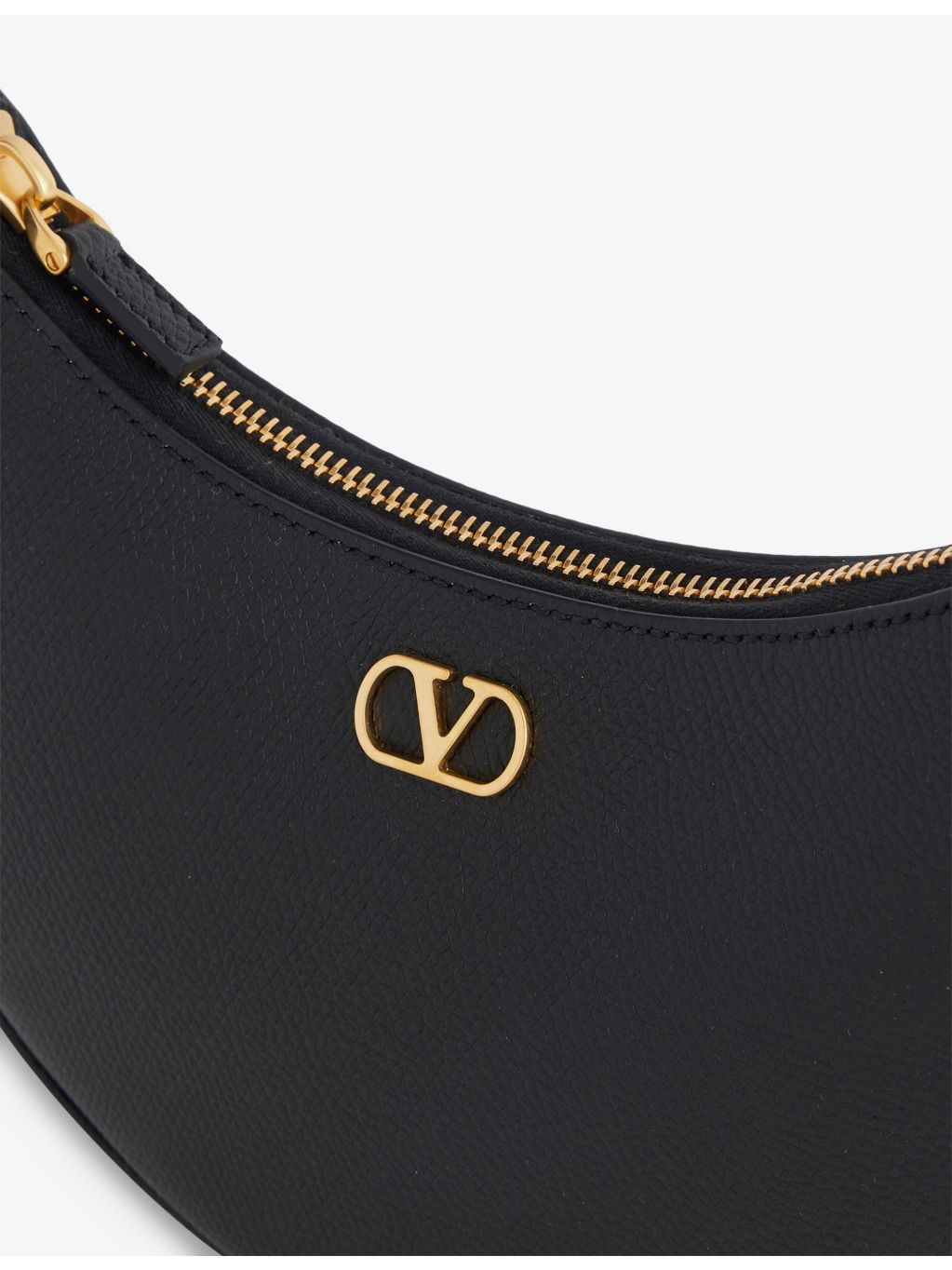 Valentino Garavani Vlogo Signature mini leather hobo bag, UK version