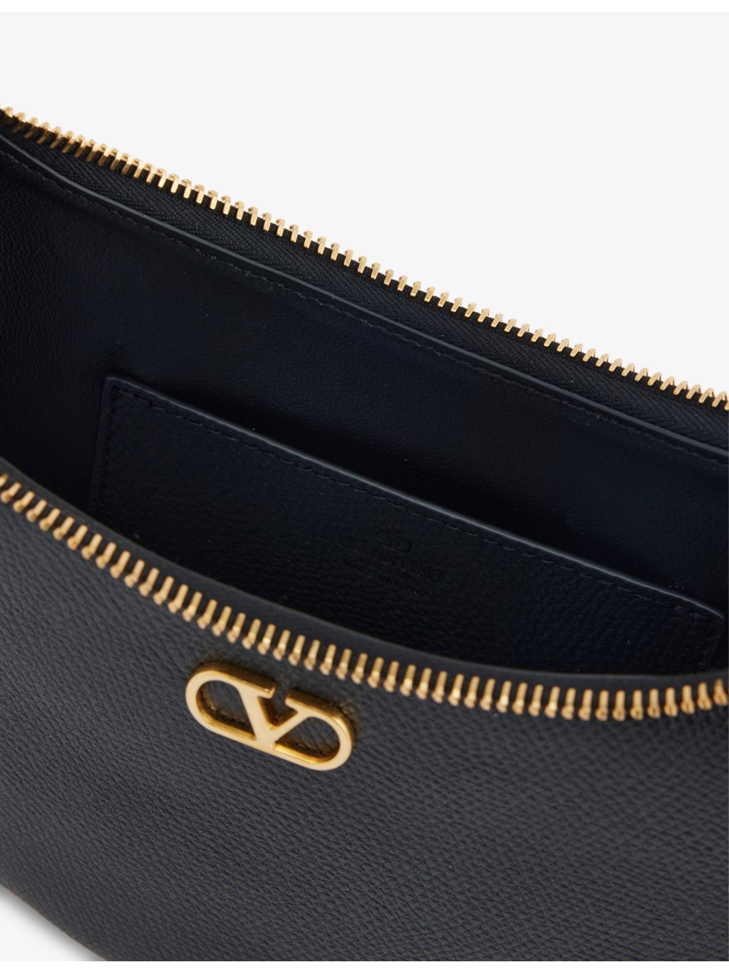 Valentino Garavani Vlogo Signature mini leather hobo bag, UK version