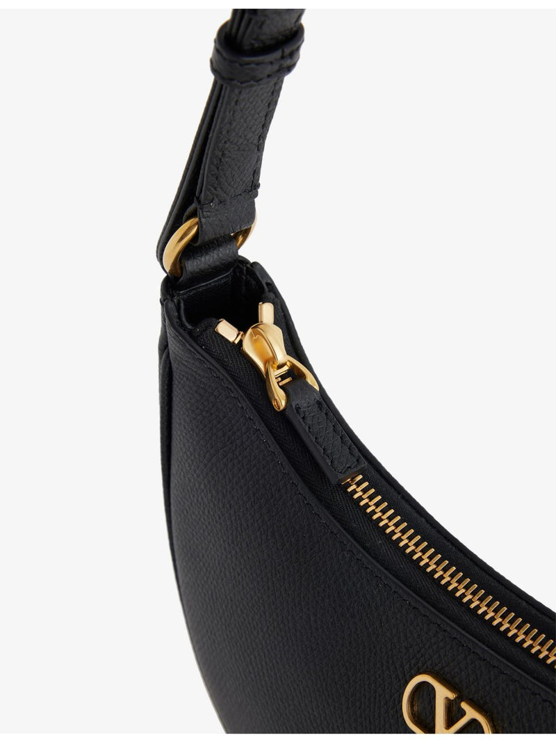 Valentino Garavani Vlogo Signature mini leather hobo bag, UK version