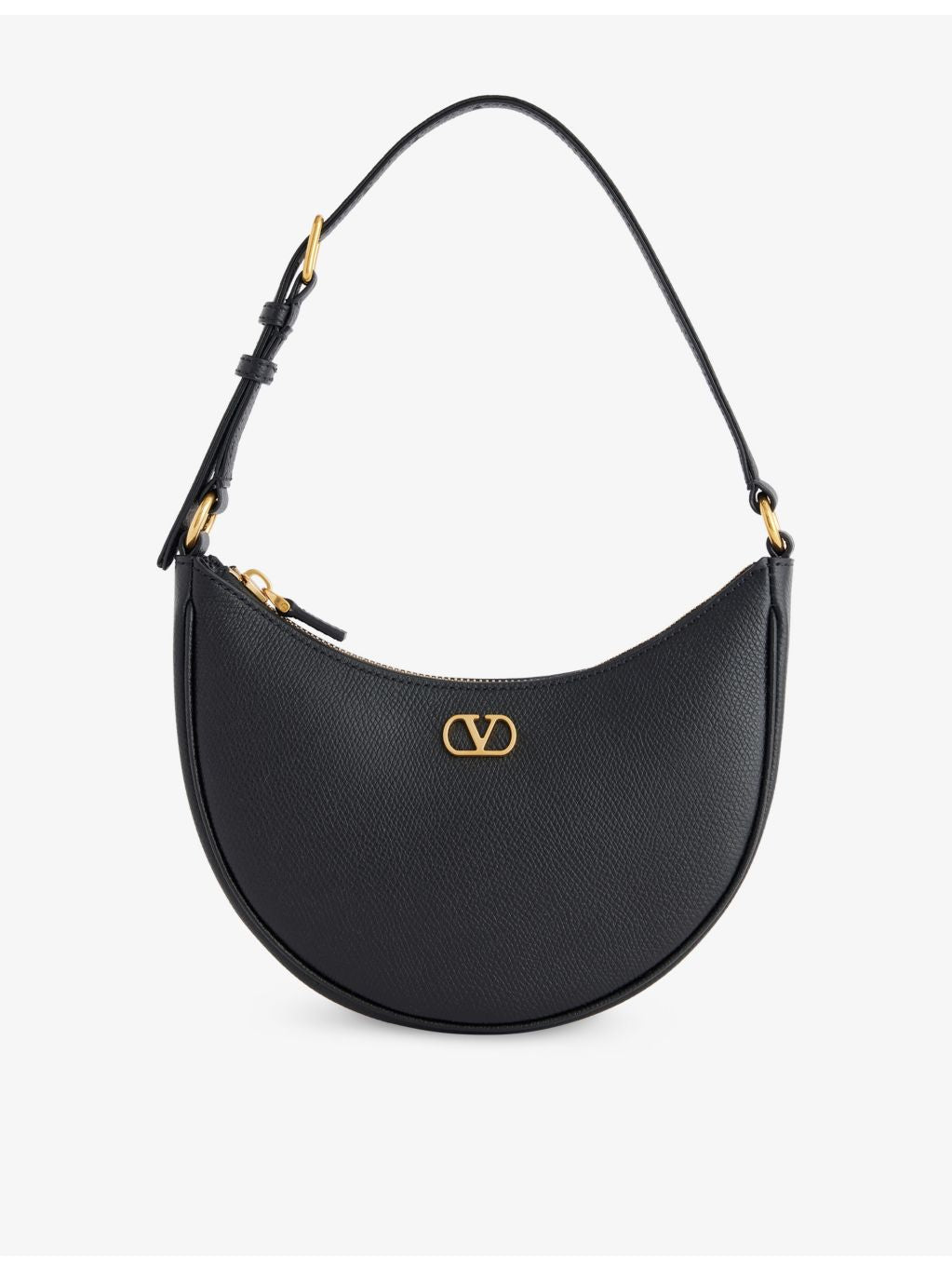 Valentino Garavani Vlogo Signature mini leather hobo bag, UK version