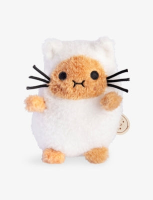 Noodoll soft toy White Kitty Ricespud 13cm, imported from the UK