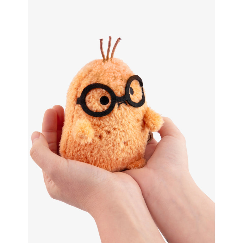Noodoll Ricespud Professor mini sitting soft toy 13cm, imported from the UK