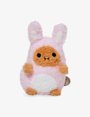 selfridges Noodoll Ricespud Pink Rabbit Mini Sitting Soft Toy 15cm- Buy online at McGrocer
