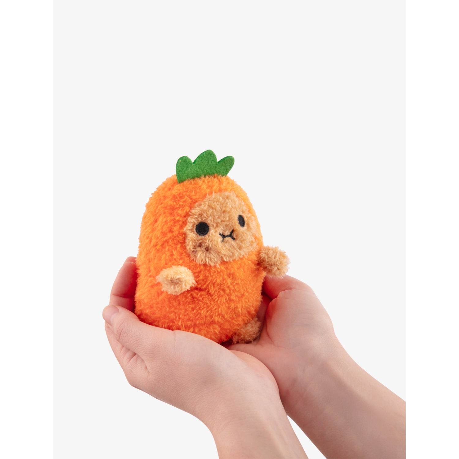 Ricespud carrot mini sitting soft toy 13cm - British product