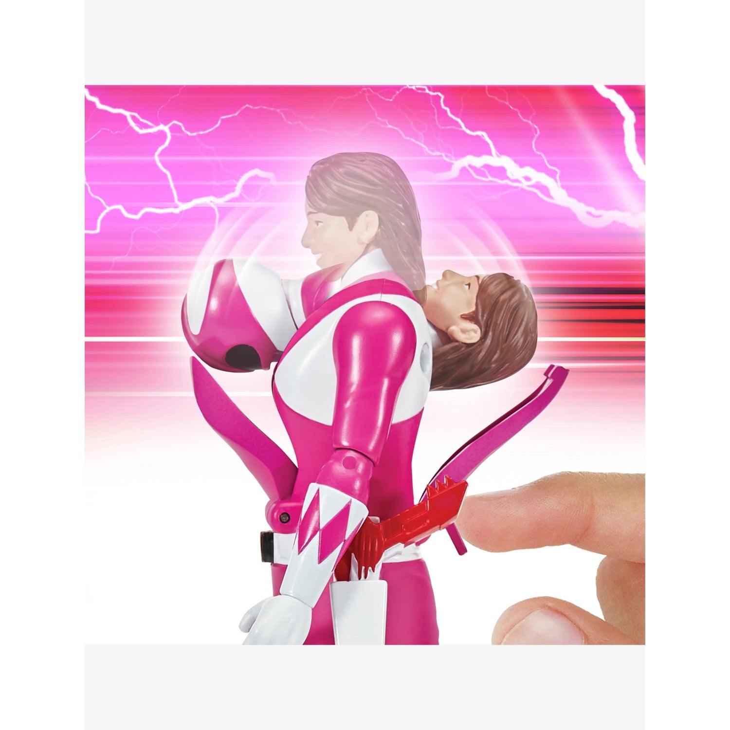 Power Rangers Auto-Morphin action figure 18cm - British product