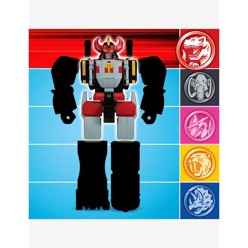Mighty Morphin Power Rangers Tyrannosaurus Dinozord action figure 26.7cm - British product