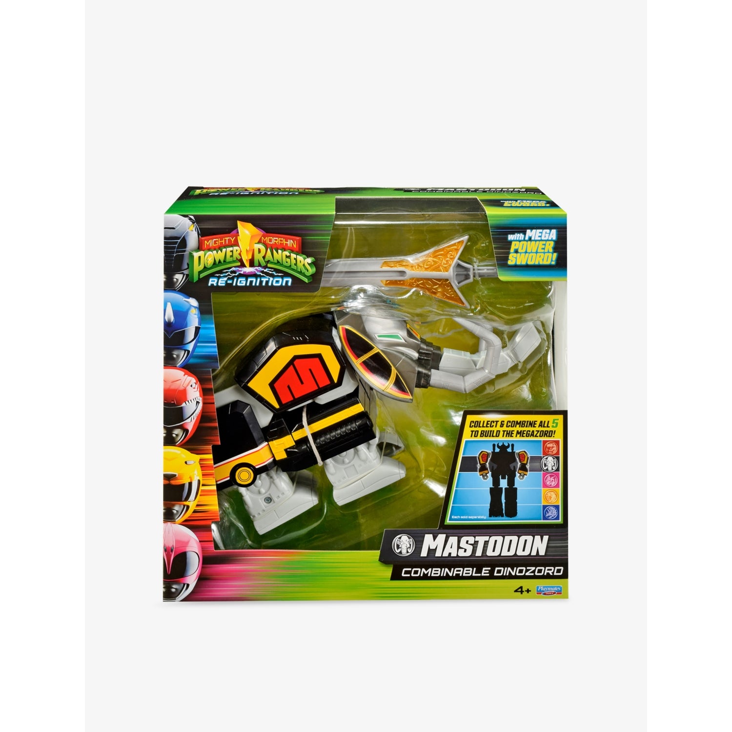 Power Rangers Mastodon Dinozord action figure 12.5cm (British brand)