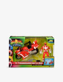 Mighty Morphin Power Rangers Tyrannosaurus Battle Bike with Red Ranger, UK version