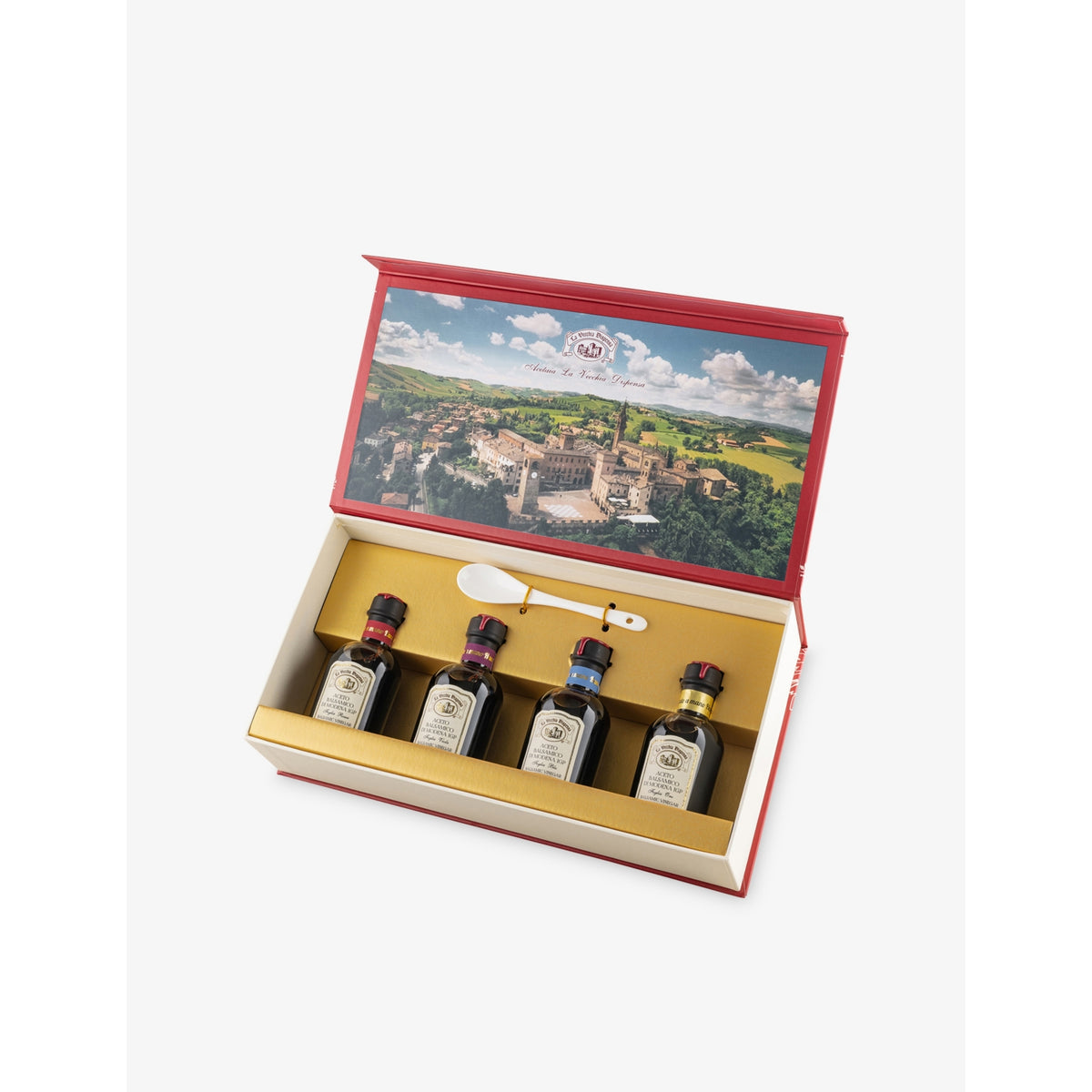 La Vecchia Dispensa Scrigno Ricordi Gift Box 4x100ml, imported from the UK