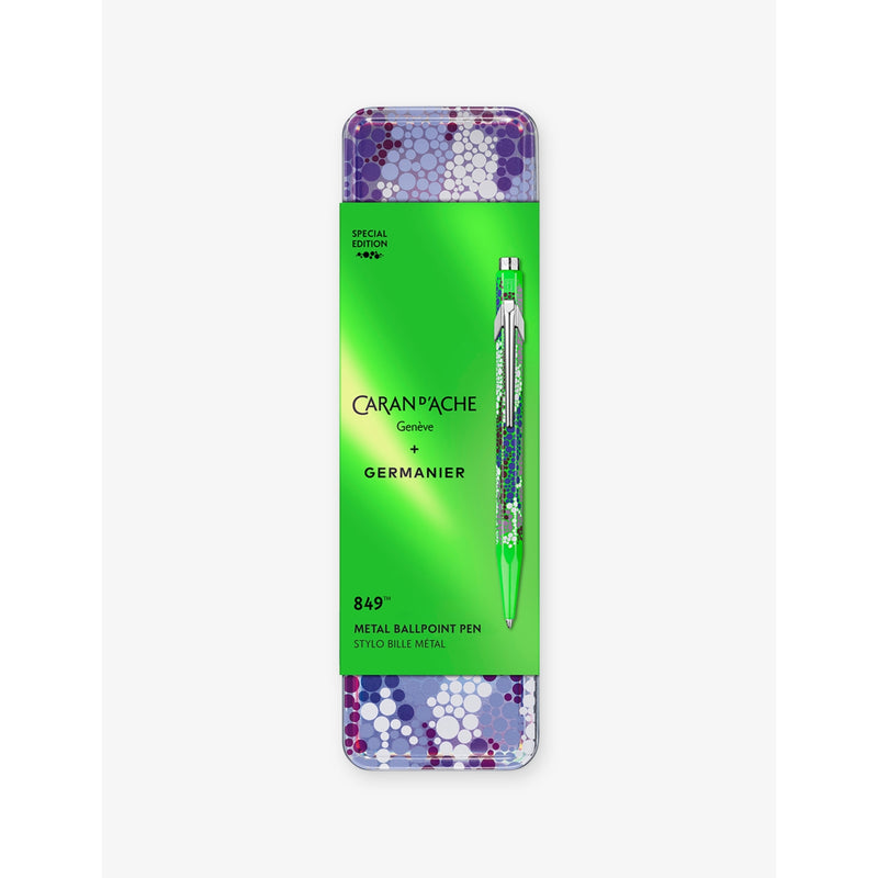 Caran d'Ache Germanier Green Fluo ballpoint pen - British product