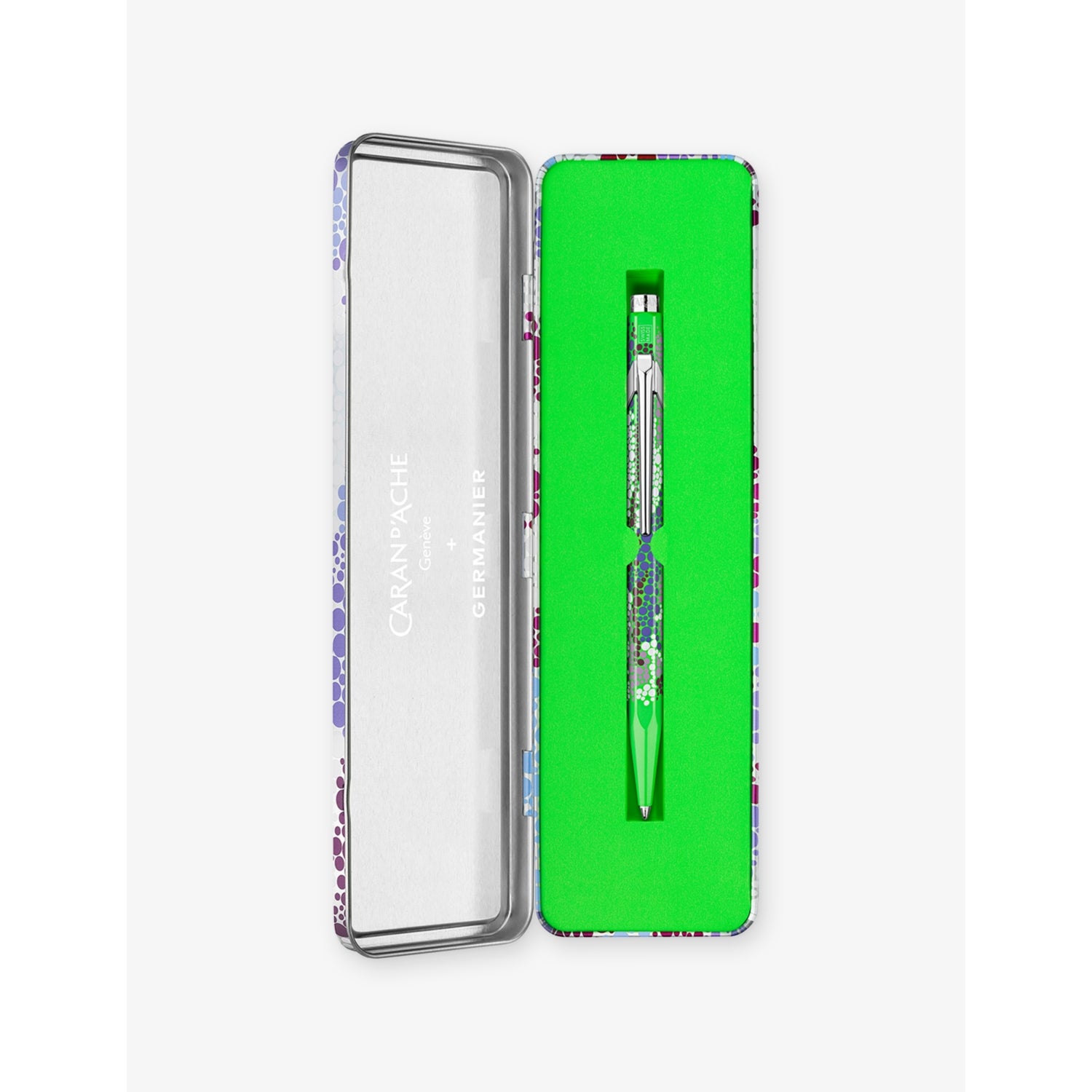 Caran d'Ache Germanier Green Fluo ballpoint pen - British product