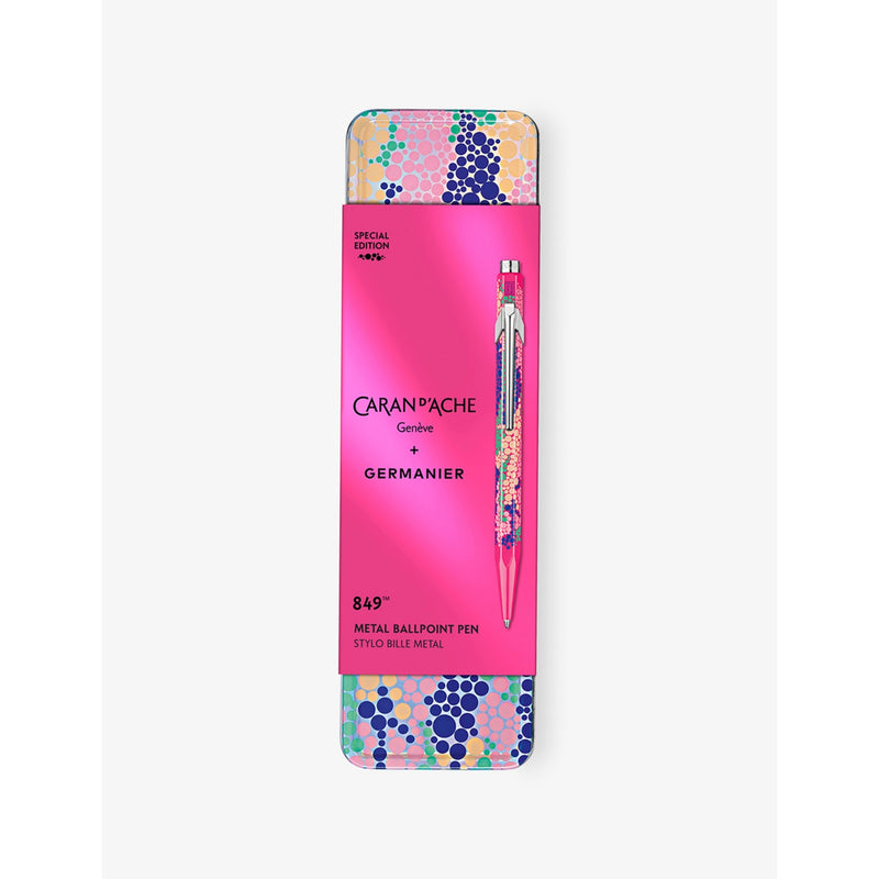 Caran d'Ache 849 Germanier pink Fluo ballpoint pen - British product