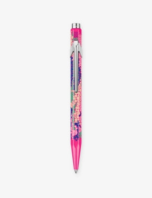 Caran d'Ache 849 Germanier pink Fluo ballpoint pen - British product