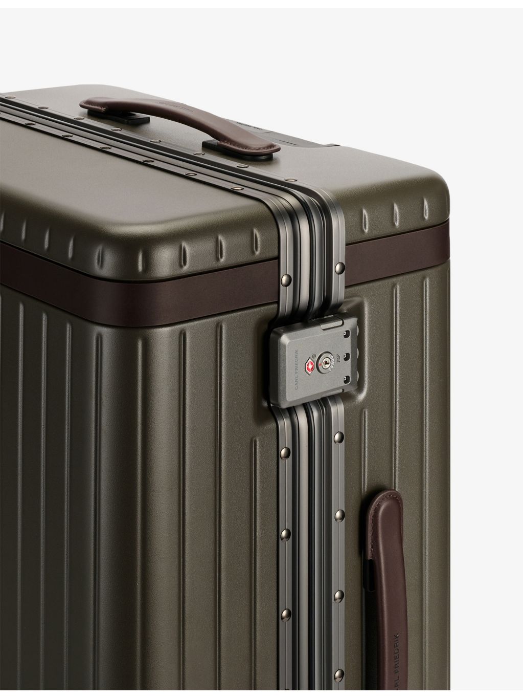 Carl Friedrik polycarbonate check-in suitcase 65cm, UK version