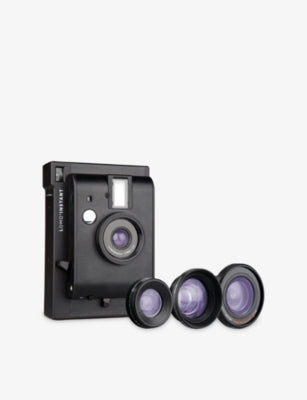 Lomo instant mini camera with lens attachments (British brand)
