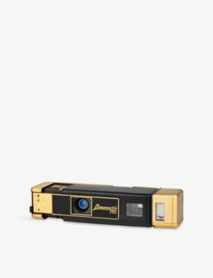 Lomomatic 110 camera brass edition with flash (British brand)