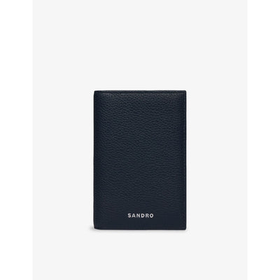 selfridges Sandro Grained Leather Card Holder- Buy online at McGrocer